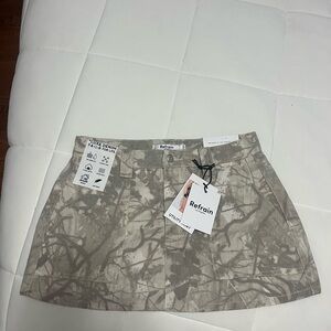 camo skirt
